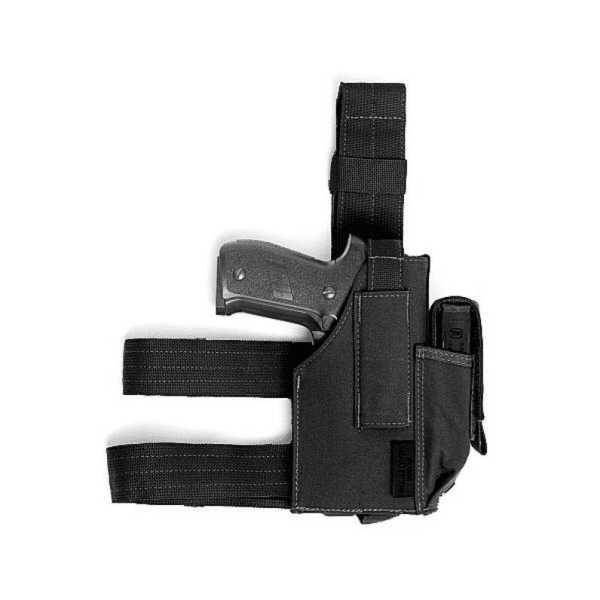 Pistoļmaksts - Drop Leg Holster Adjustable Black