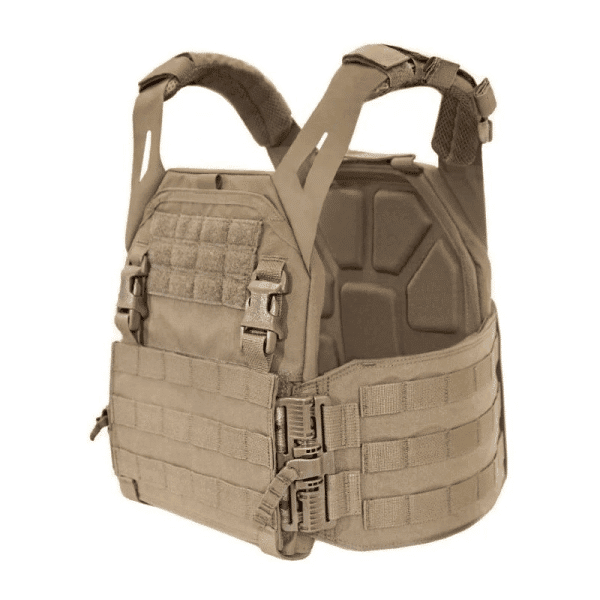 Uzkabe WAS Low Profile Carrier With Solid Large Sides Coyote Tan