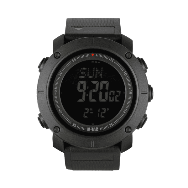 Pulkstenis - M-Tac Watch Tactical Compass 2095 Black