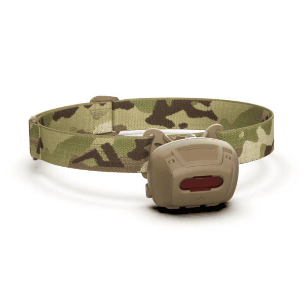 Galvas lukturis QUAD-TAC 78lumen (Princeton Tec), Multicam