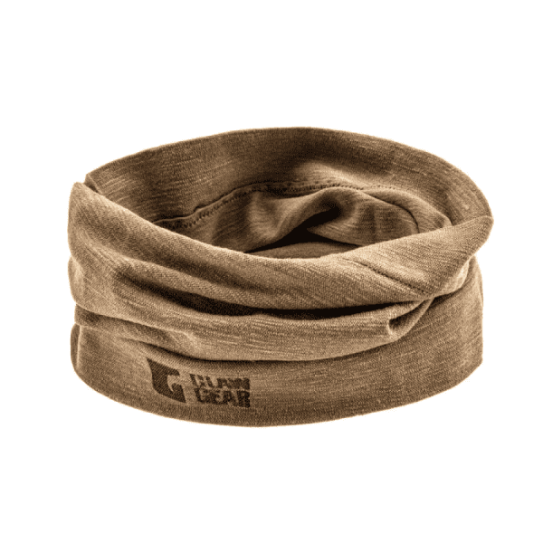 Šalle Clawgear Merino Seamless Neck Gaiter Stonegrey Olive
