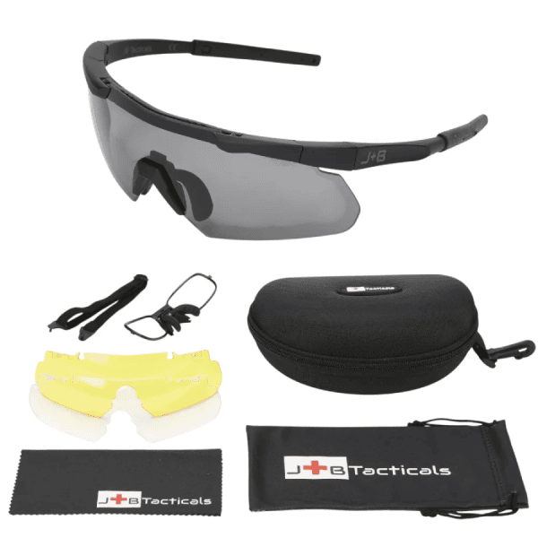 JB Tacticals Taktiskās brilles JB-01 Black