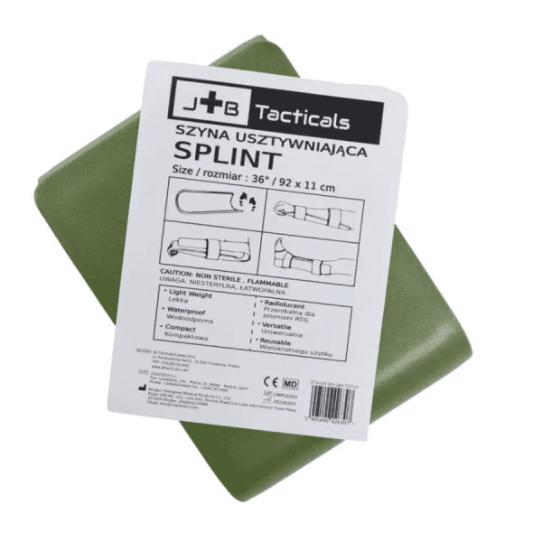 JB Tacticals Splint tipa fiksācijas sliede, izmērs 92×11 cm