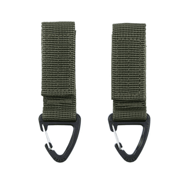 Molle karabīnes āķis 2 iepakojumā JFO02 — Virves, karabīnes & stiprinājumi