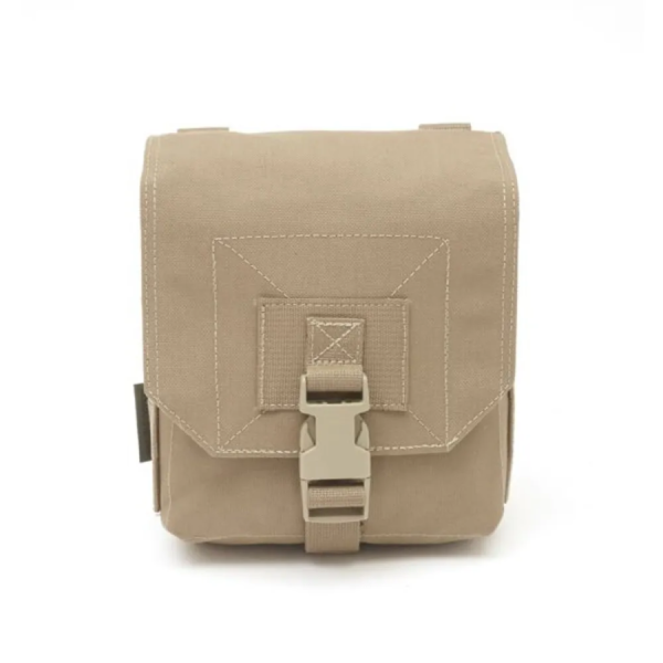 Patronsoma ložmetējam- 100 Rd 7.62 Box / 200 Rd 5.56 SAW / M249 Drum Coyote