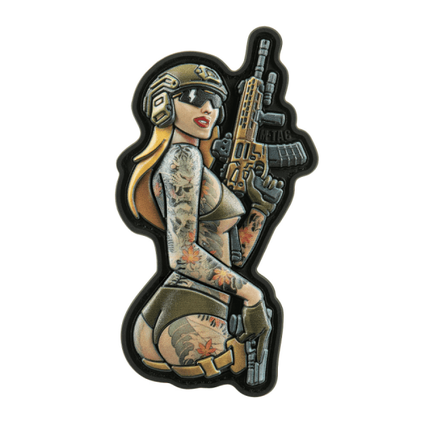 Uzšuve M-Tac Patch Tactical Girl #4 PVC Tatoo Yakuza
