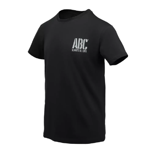 T-krekls Helikon-Tex ABC (Always Be Cool) Black – L