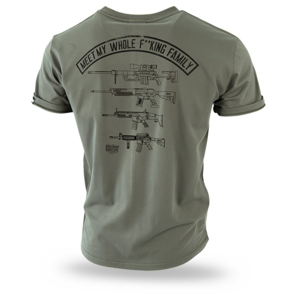 Dobermans Aggressive Meet My F* Family – Green