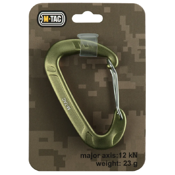 Carabiner Type 2 Green — Virves, karabīnes & stiprinājumi