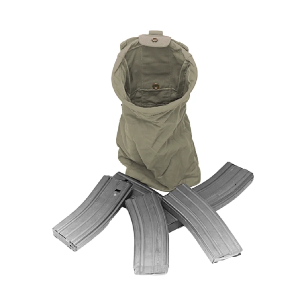 Soma Tukšajām Aptverēm WAS Slimline Folding Dump Pouch Ranger Green