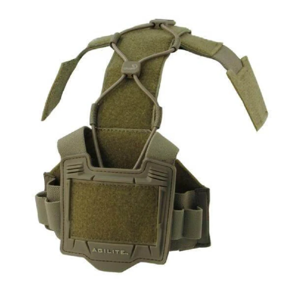 AGILITE Bridge-Tactical Helmet Accessory Platform Ranger Green