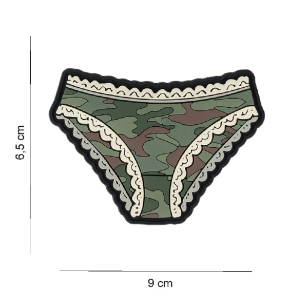 Uzšuve 3D PVC Camo Briefs — Uzšuve