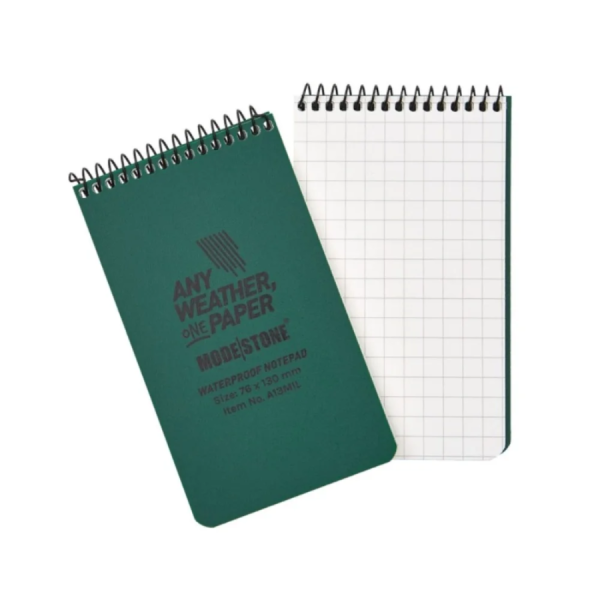 Ūdens izturīgais blociņš Modestone WP Notepad 76x130 mm — Blociņi