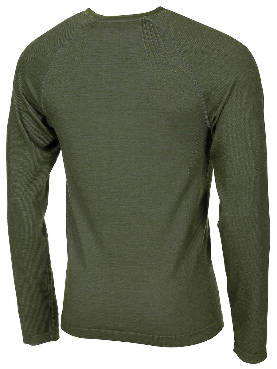 Termoveļas krekls MFH Merino 50 Olive