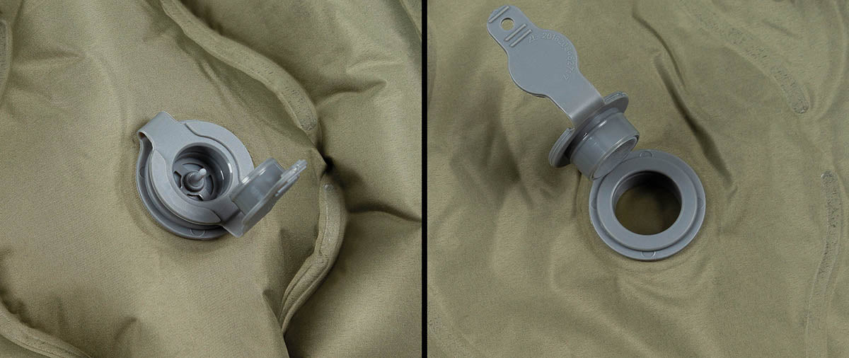 Piepūšams guļampaklājs MFH ar galvas balstu Olive