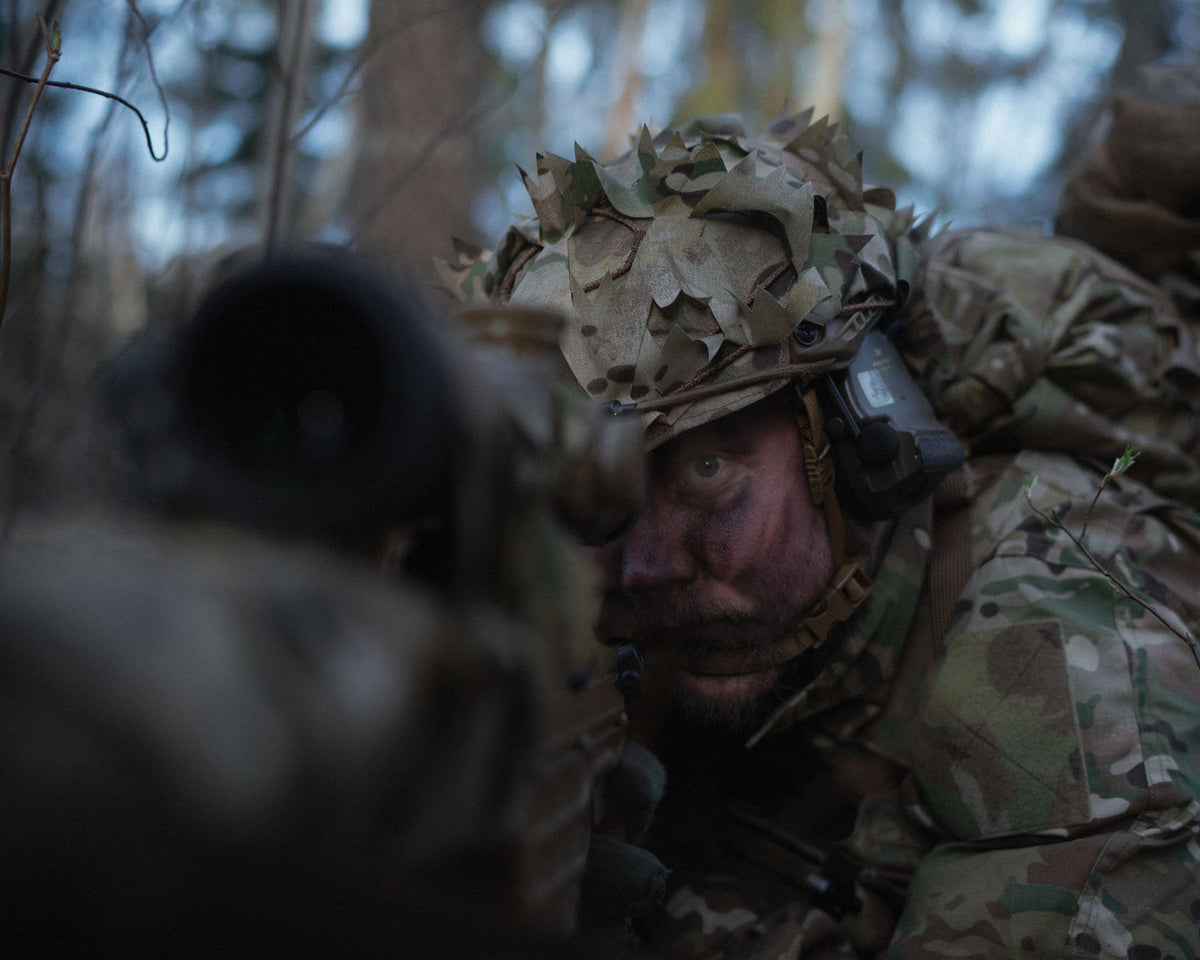 Ķiveres Pārvalks SAVOTTA Helmet Camo Scrim Multicam — papildu attēls 3