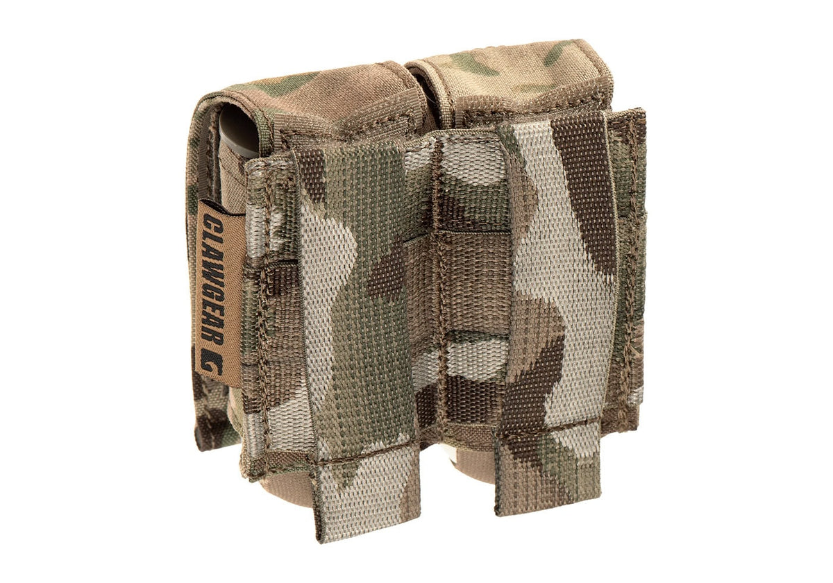 Granātu Soma CLAWGEAR 40mm Double Pouch Core RAL7013