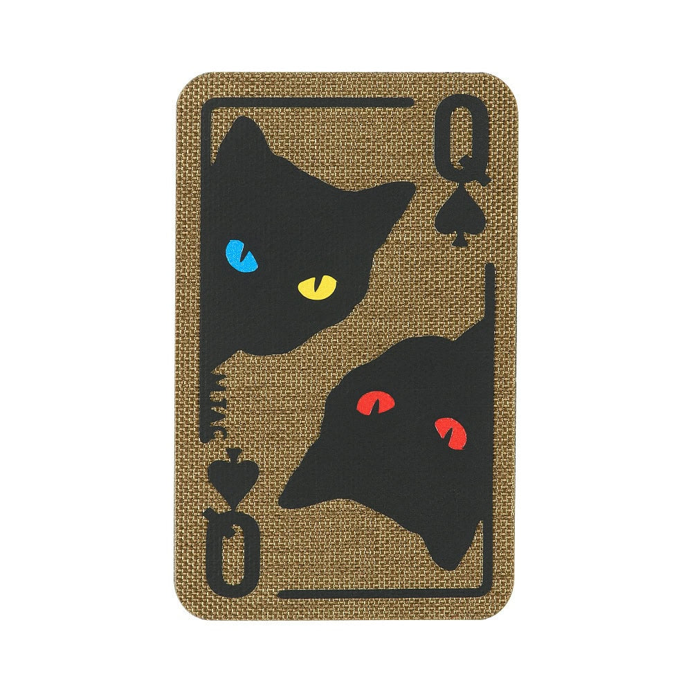 Uzšuve - Queen of spades Coyote/Black