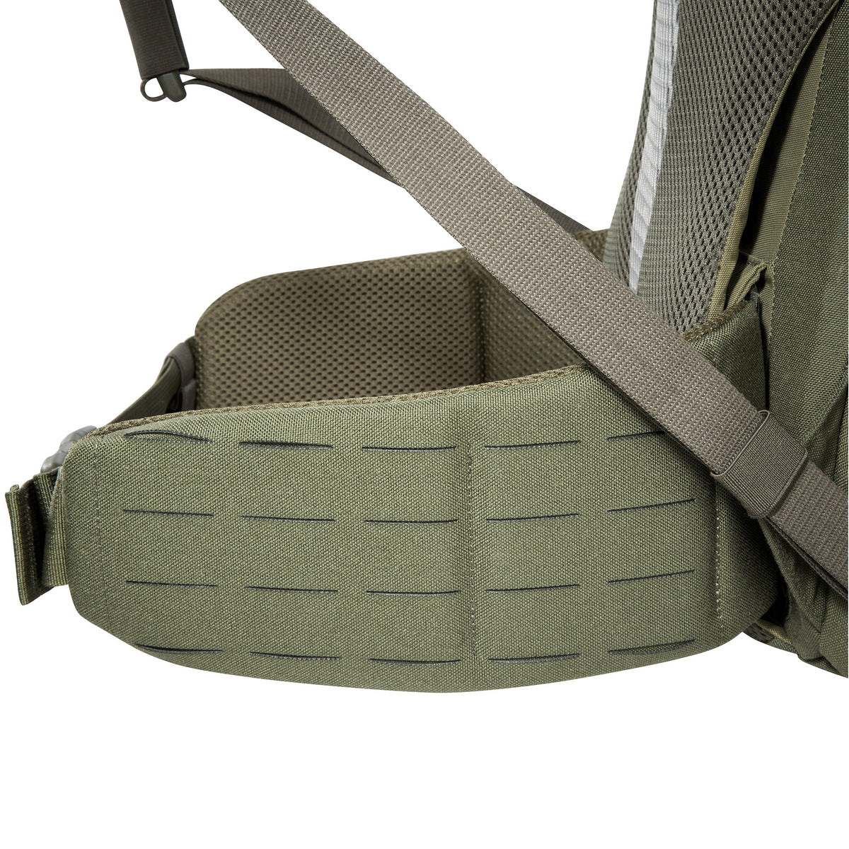 Mugursomas gurnu josta Tasmanian Tiger MOLLE Hip Belt Olive — detaļas