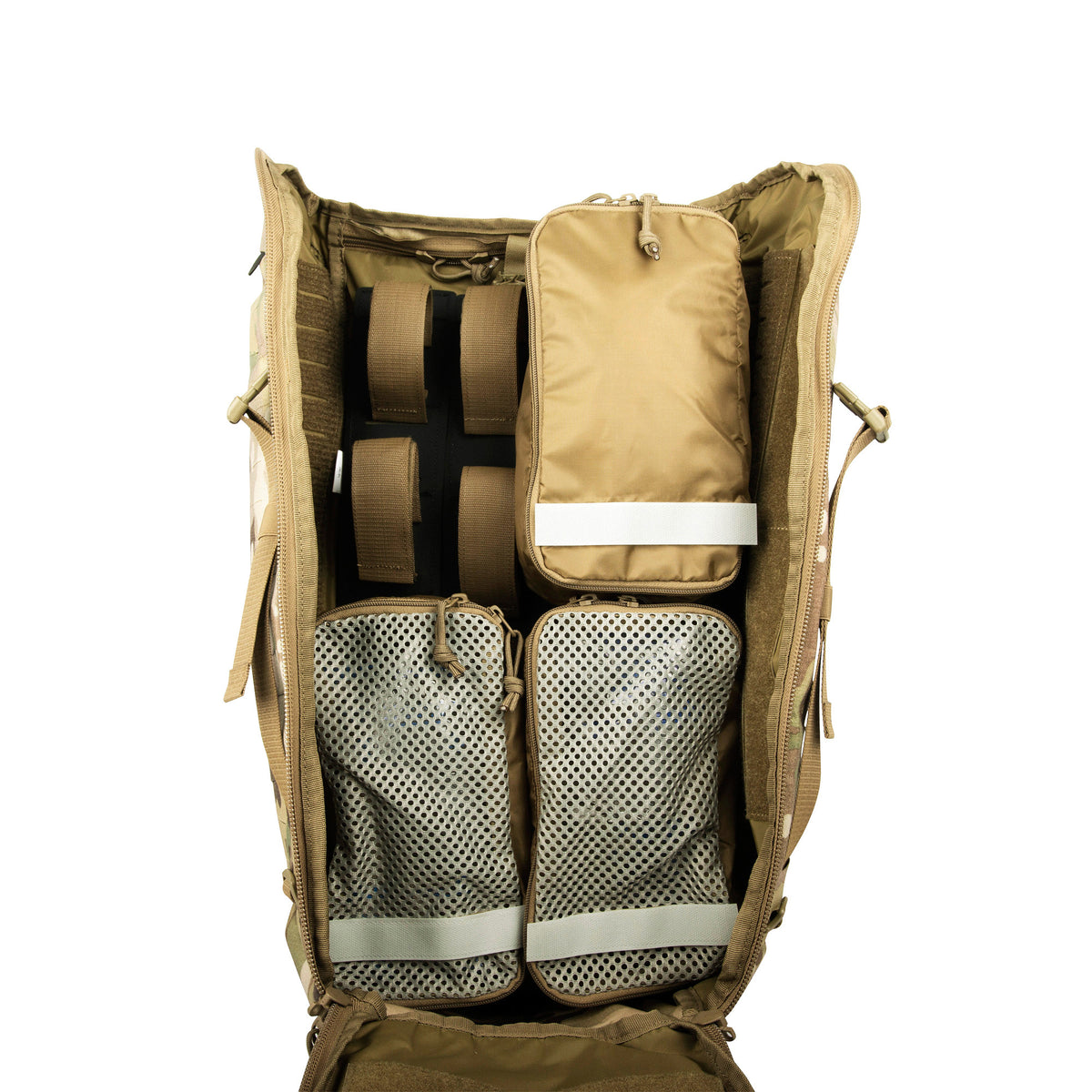 Mugursoma Tasmanian Tiger Modular Pack 30 MC Multicam — detaļas