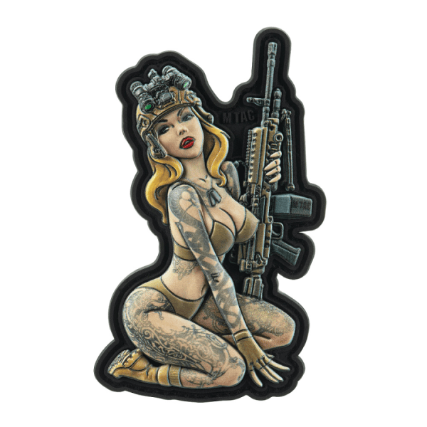 Uzšuve - M-Tac Patch Tactical Girl ?5 PVC Skandinavik