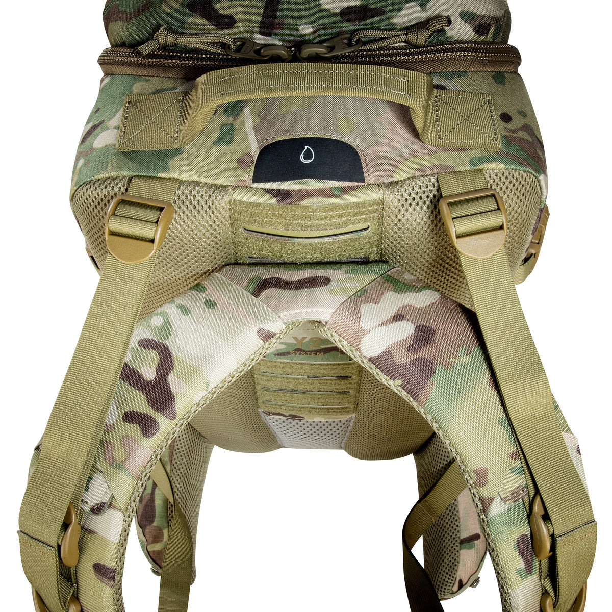 Mugursoma Tasmanian Tiger Modular Combat Pack 24 SL MC Multicam — detaļas