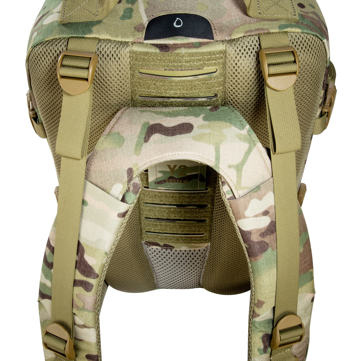 Mugursoma Tasmanian Tiger Modular Combat Pack 24 SL MC Multicam — detaļas