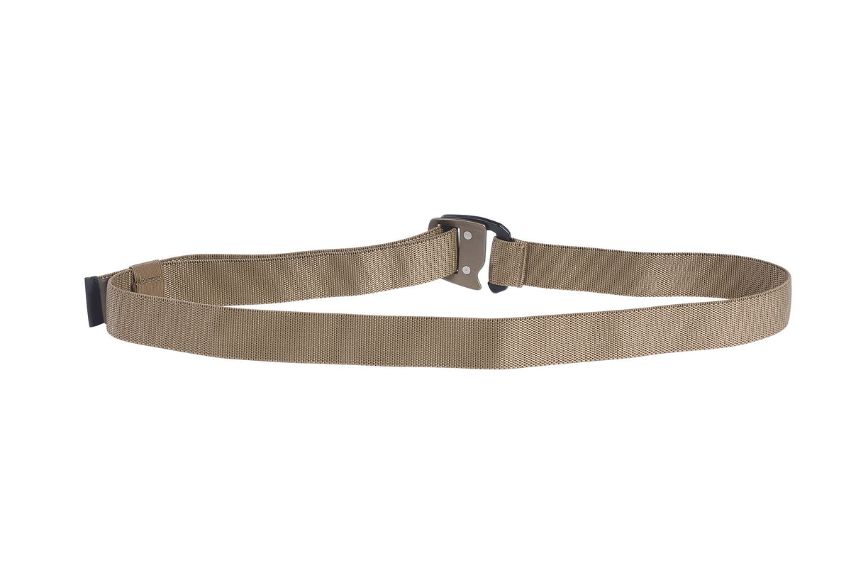 Bikšu josta Tasmanian Tiger Stretch Belt 32mm Coyote Brown — detaļas