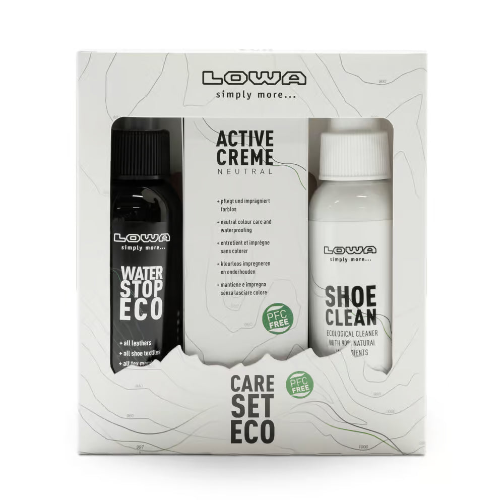 Apavu Kopšanas Komplekts LOWA Care Set ECO — Apavu kopšana