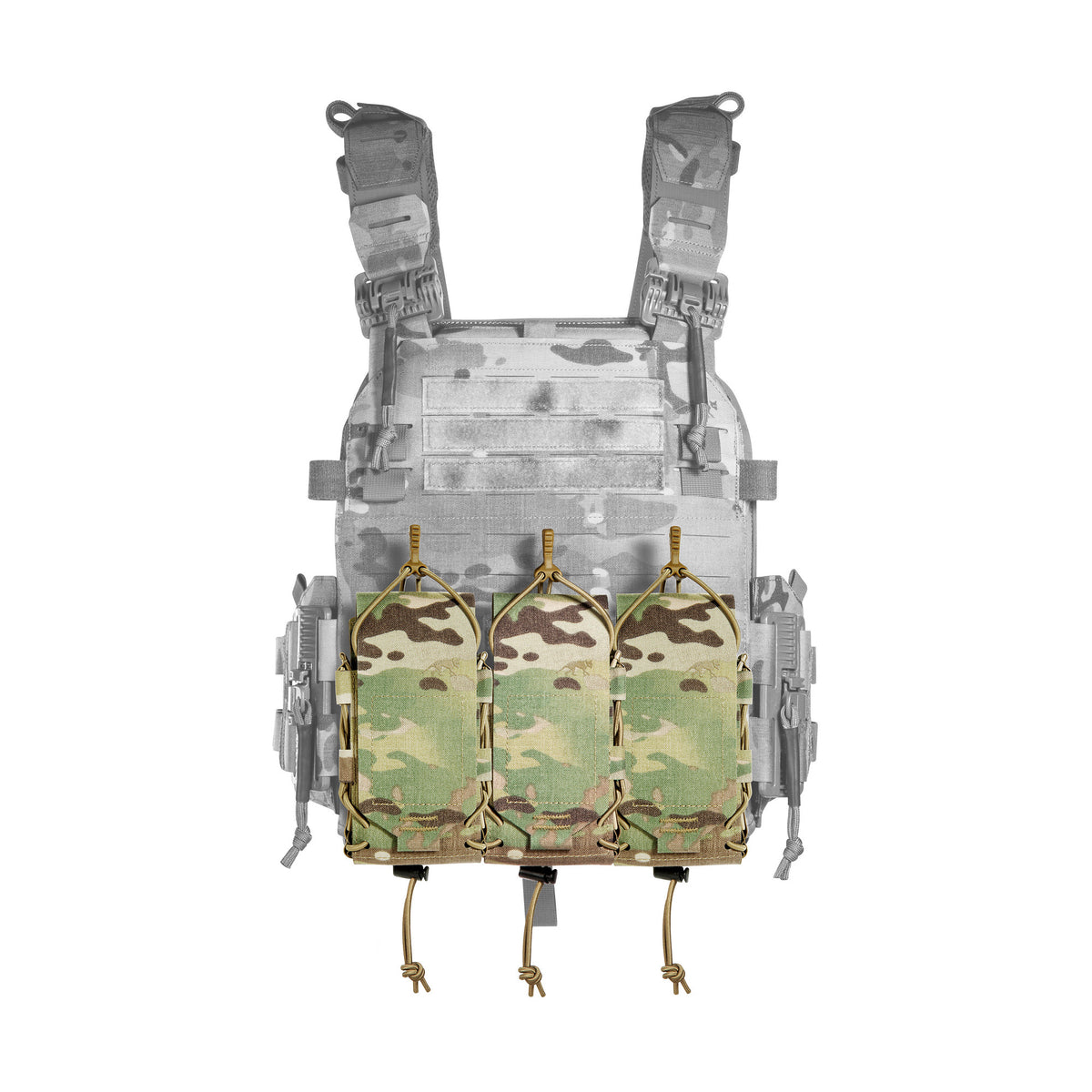 Aptversoma Tasmanian Tiger SGL Modular Mag Pouch MCL MC Multicam — detaļas