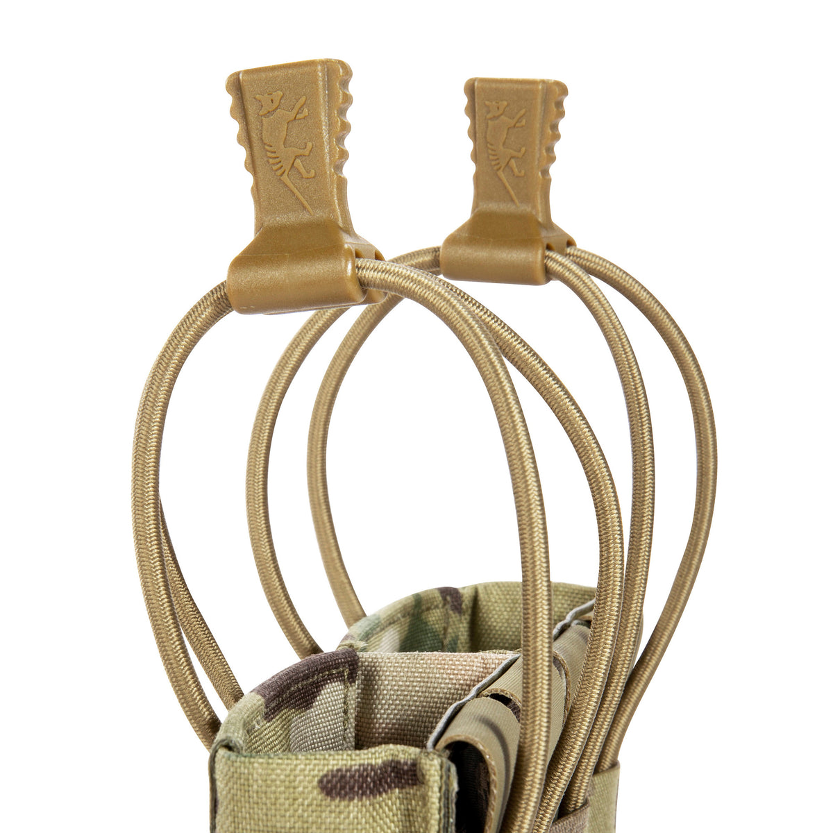 Aptversoma Tasmanian Tiger 2 SGL Mag Pouch BEL M4 MKIII MC Multicam — detaļas