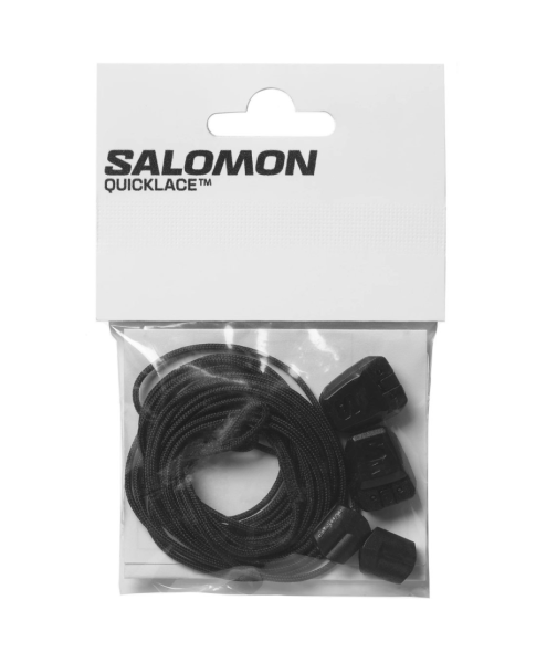 Salomon QuickLace Kit Black rezerves šņorēšanas komplekts