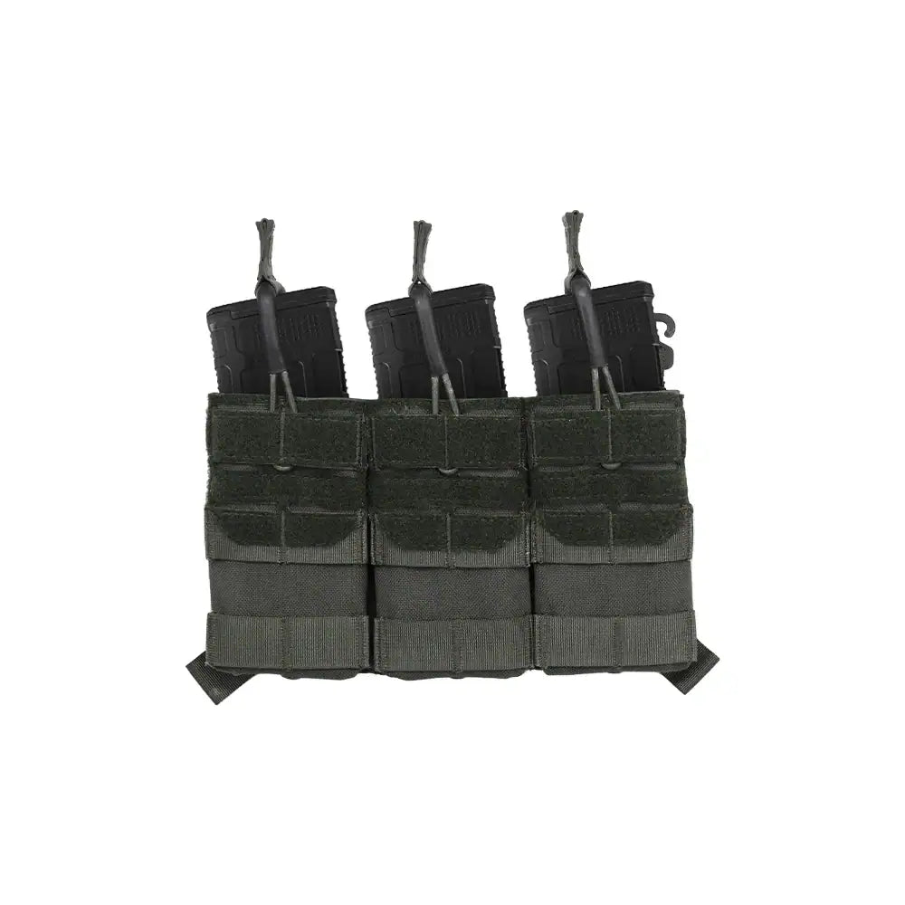 Somiņa - Agilite AG3™ Placard Hook-Backed Triple Mag Pouch Ranger Green