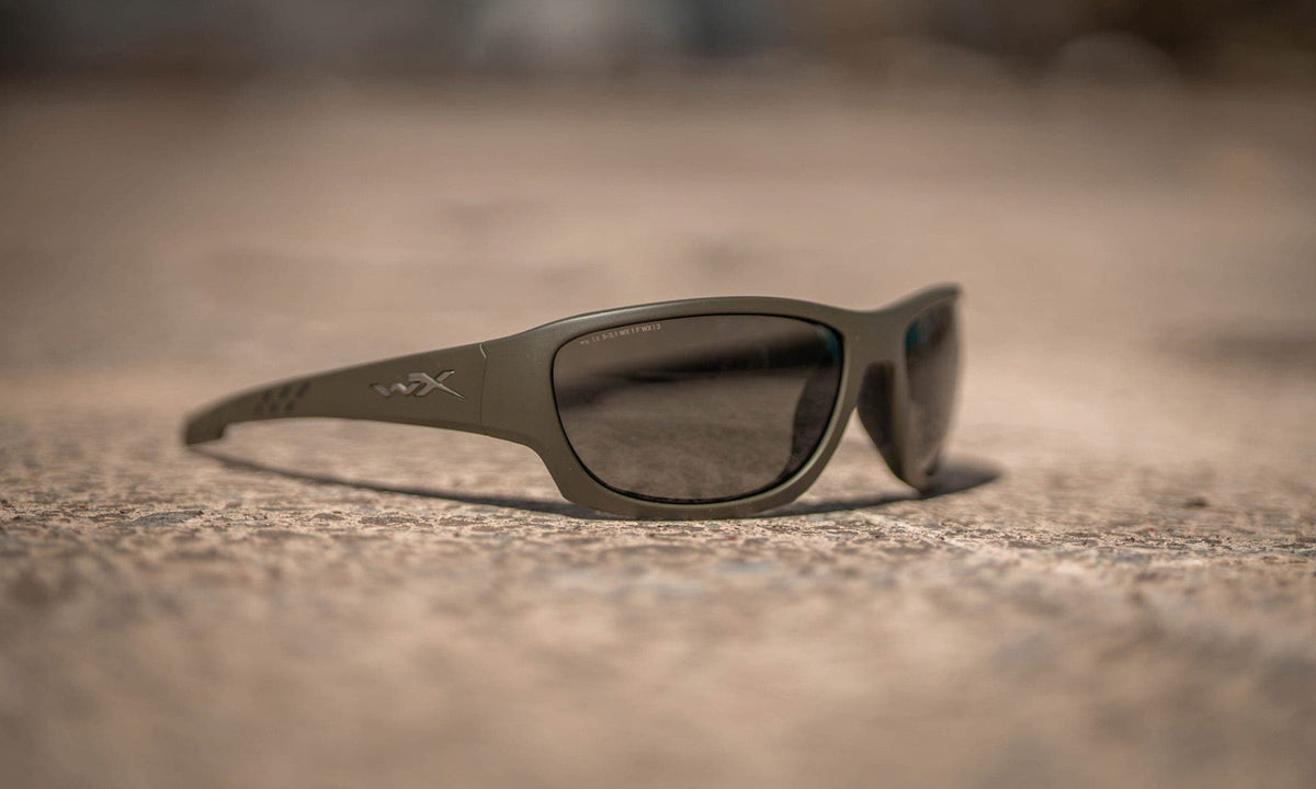 Brilles WileyX CLIMB Grey OD Green Frame
