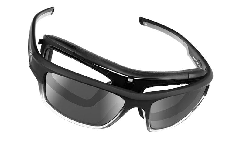 Brilles WileyX OZONE Captivate Polarized Smoke Grey Matte Black Frame