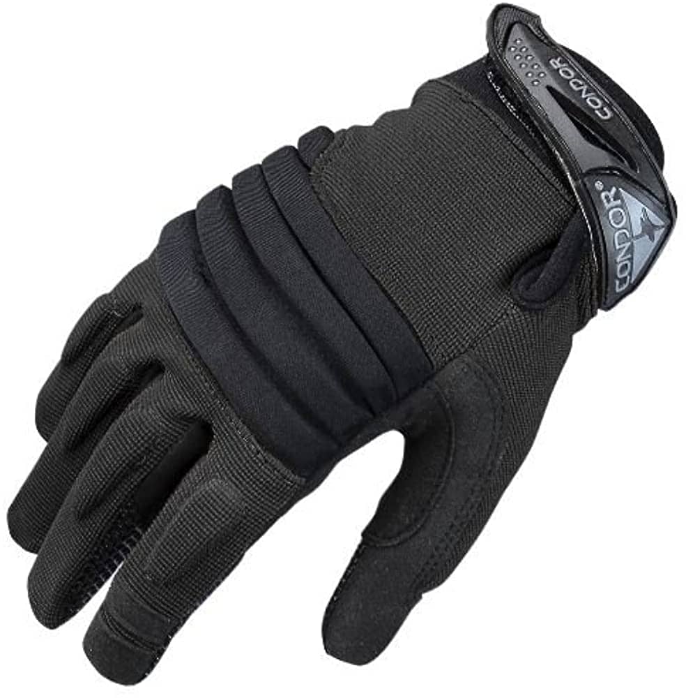 Condor STRYKER PADDED KNUCKLE GLOVE, Black