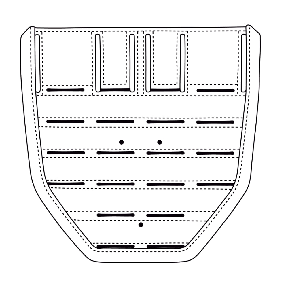 Panelis Direct Action Mosquito® Hip Panel L Ranger Green