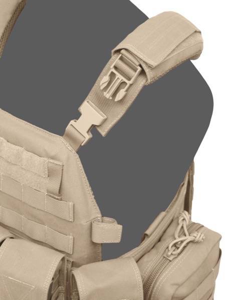 Uzkabes komplekts - DCS Base with 5 Covered 5.56mm M4 Mags, 2 Utility Size Large Coyote Tan