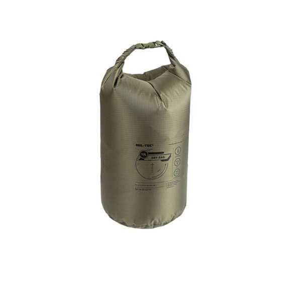 DRY BAG 13L OLIVE — Mil-Tec — attēls 1
