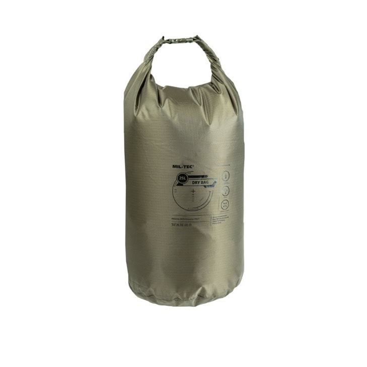 DRY BAG 25L OLIVE — Mil-Tec — attēls 1