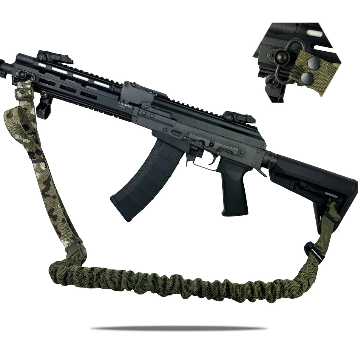 Divu Punktu Ieroču Siksna RAGNAROK Forseti QD Gen II Multicam