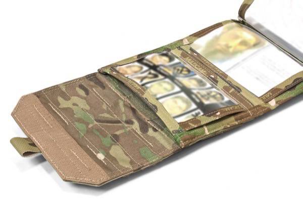Somiņa WAS Forward Opening Admin Pouch MultiCam