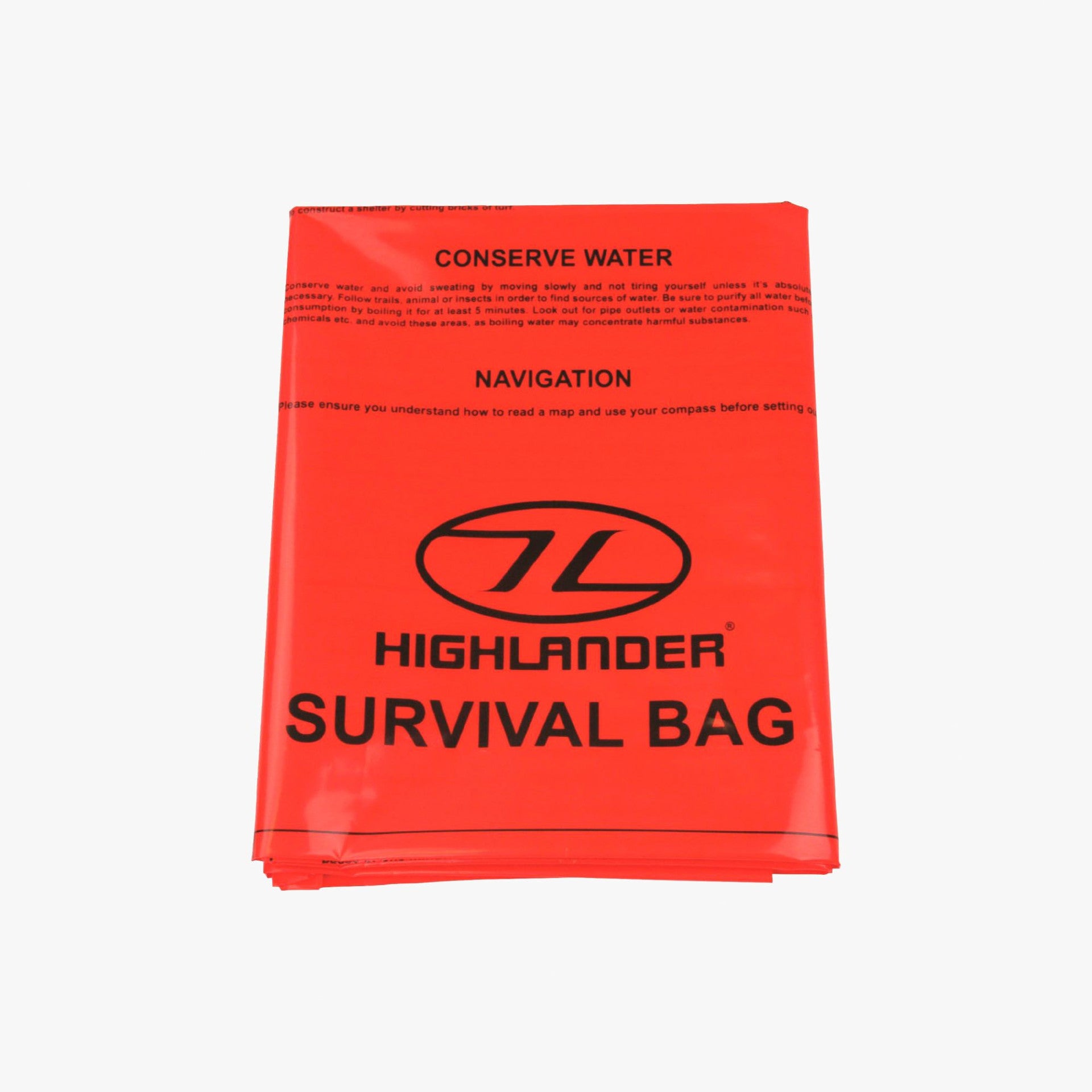 Highlander Double Survival Bivi Bag – Orange