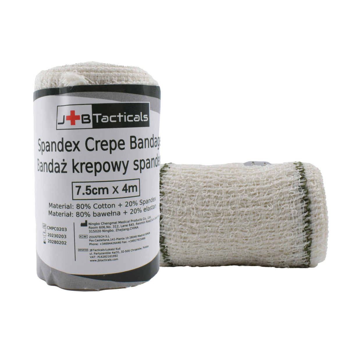 JB Tacticals Elastīgā saite 7,5cm x 4 m