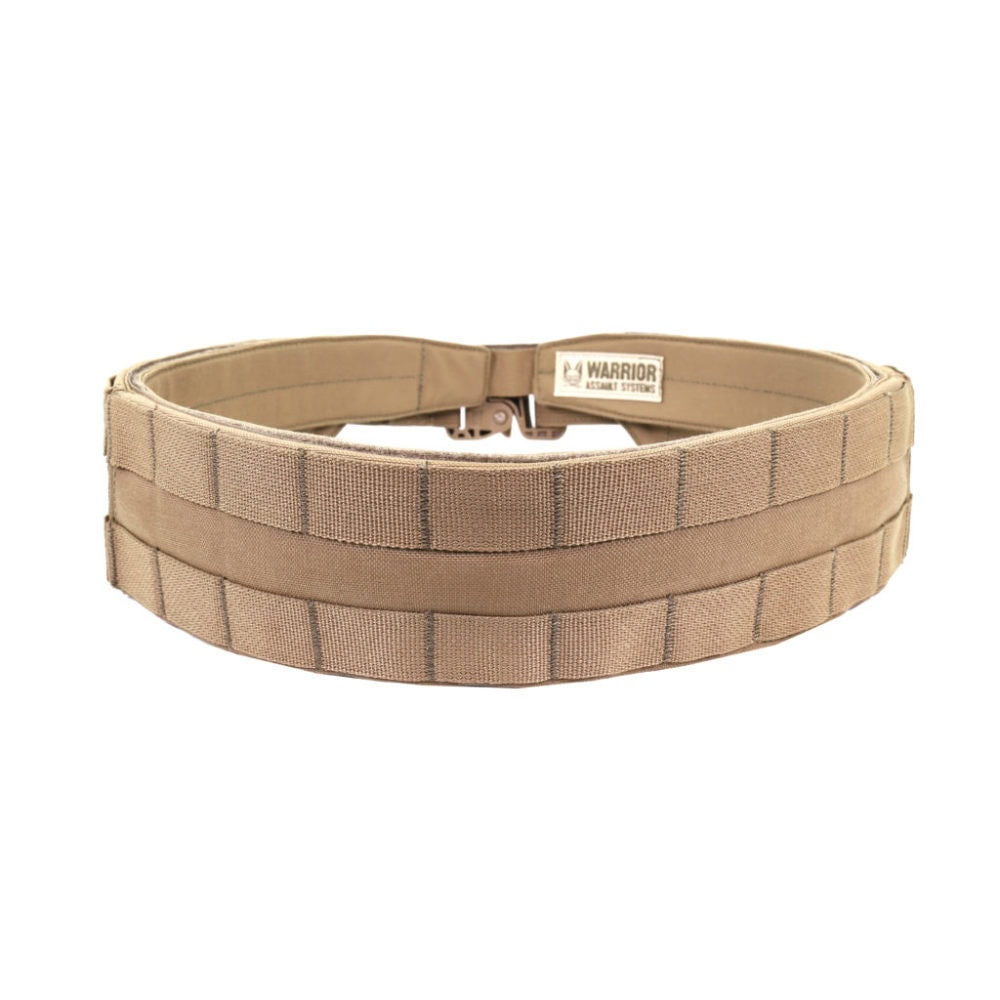 Uzkabes Josta WAS Low Profile MOLLE Belt Coyote Tan XL With Plastic Cobra Webbing Belt