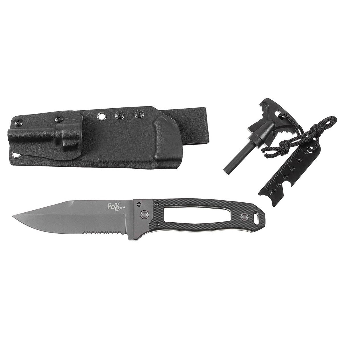 Nazis MFH Scorpion ar G10 rokturi un Kydex maksti
