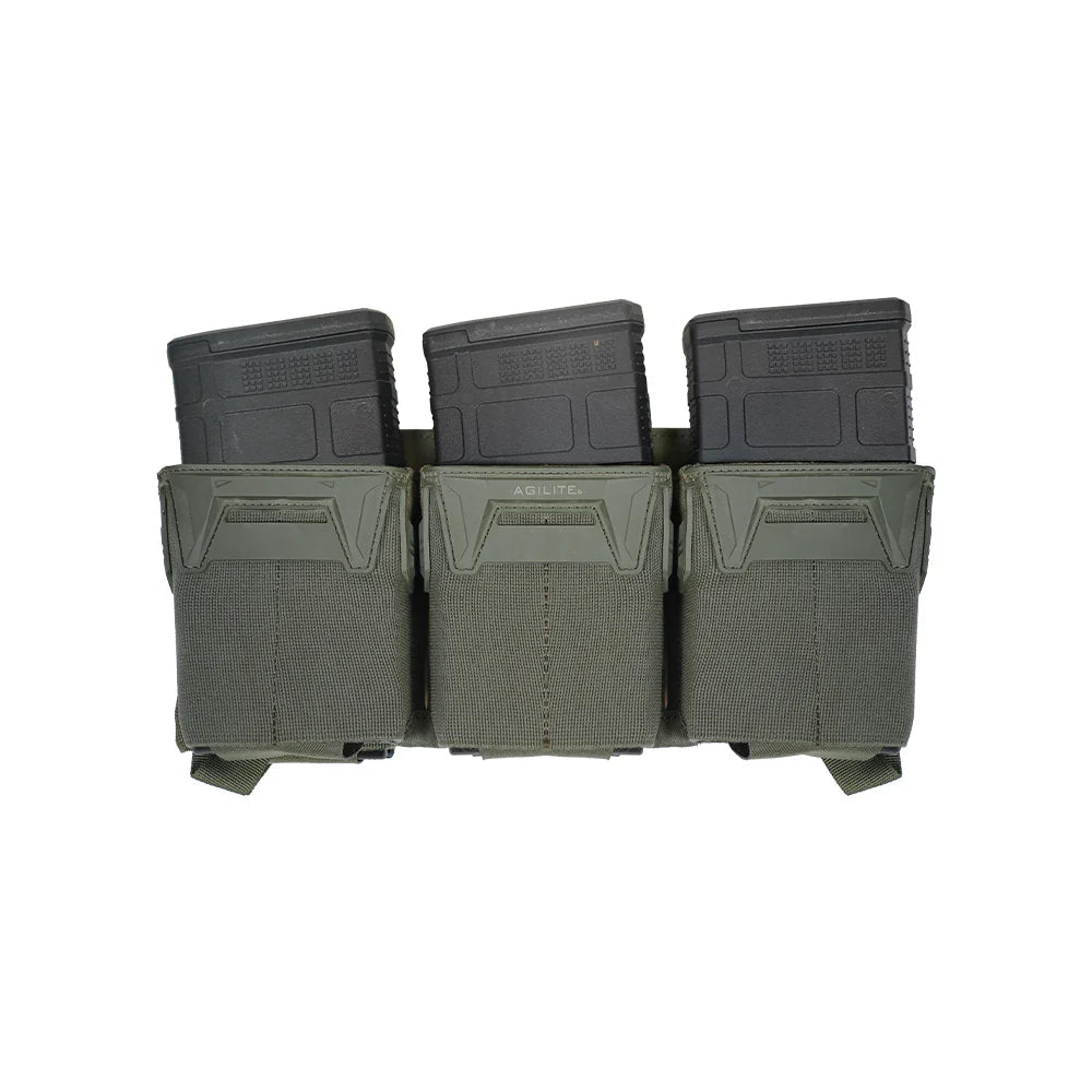 Somiņa - Agilite Pincer™ Triple Multi-Caliber Mag Pouch Ranger Green