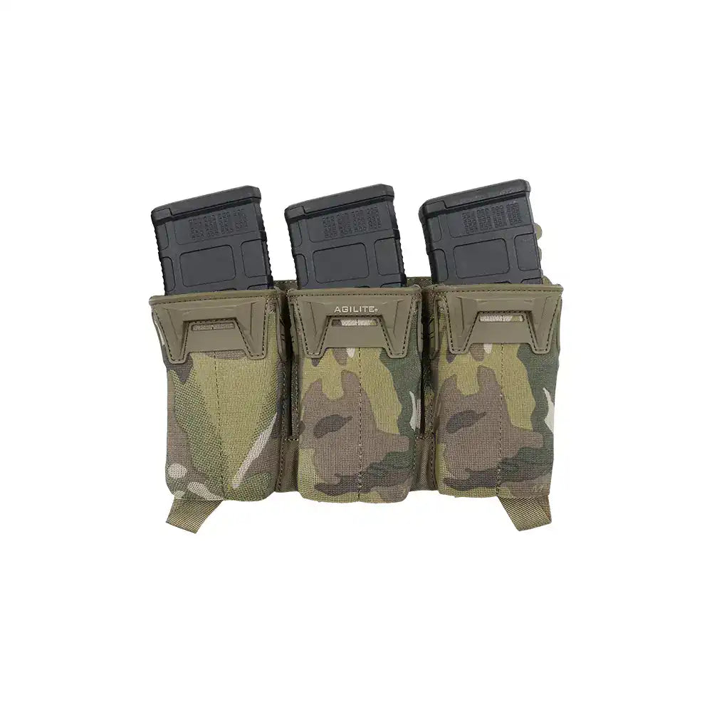 Somiņa - Agilite Pincer™ Triple Multi-Caliber Mag Pouch Multicam