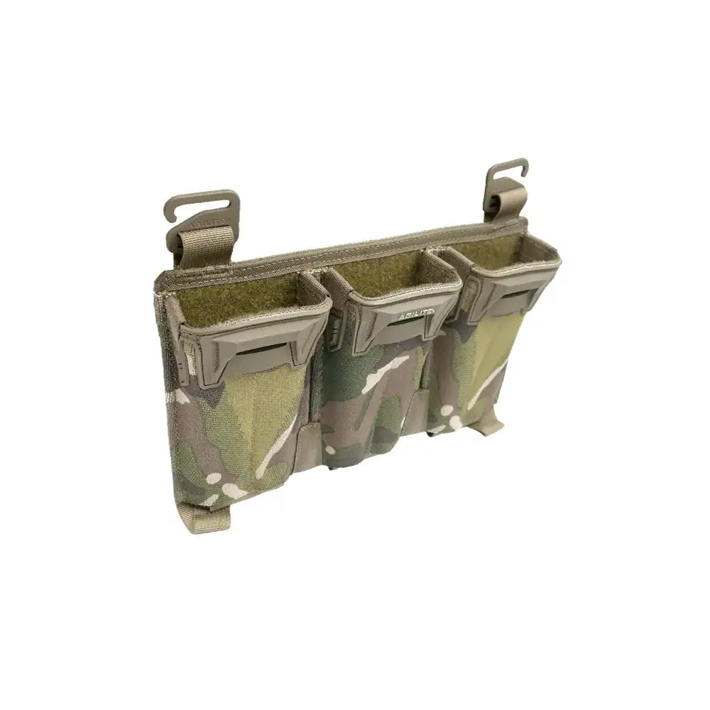 Somiņa - Agilite Pincer™ Triple Multi-Caliber Mag Pouch Multicam