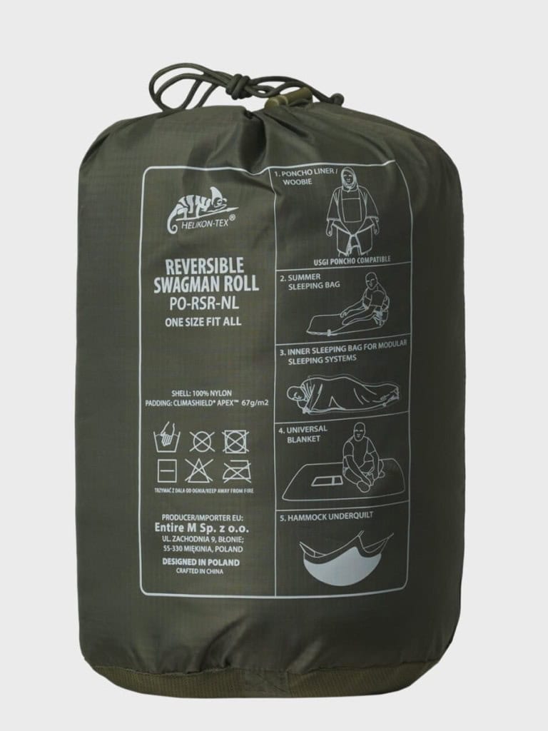 Reversible Swagman Roll - Pencott Wildwood / Pencott Snowdrift - Helikon-Tex